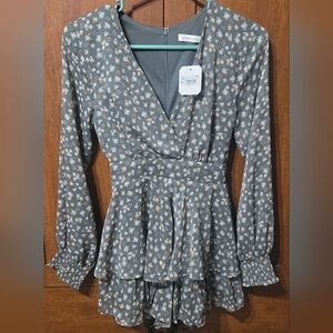 Altar'd State Women's Floral Romper